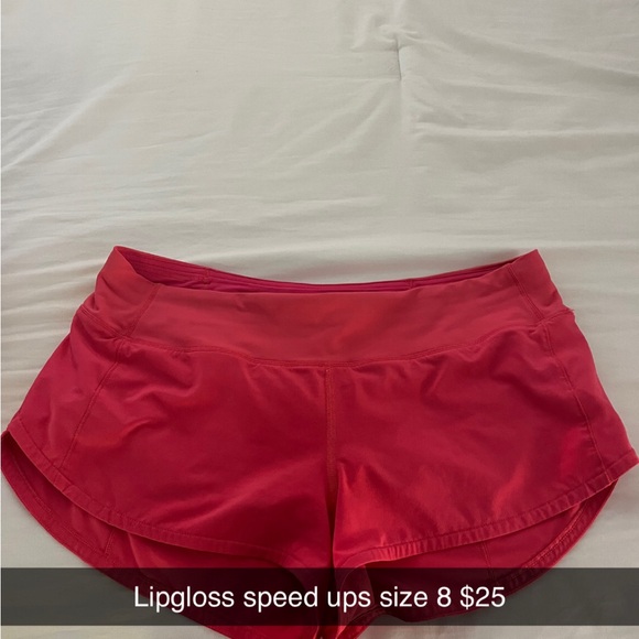 lululemon athletica Pants - Lululemon lipgloss Athletic Performance Shorts